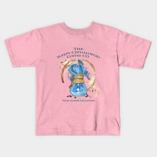 Cephalopod Pour-Over Kids T-Shirt